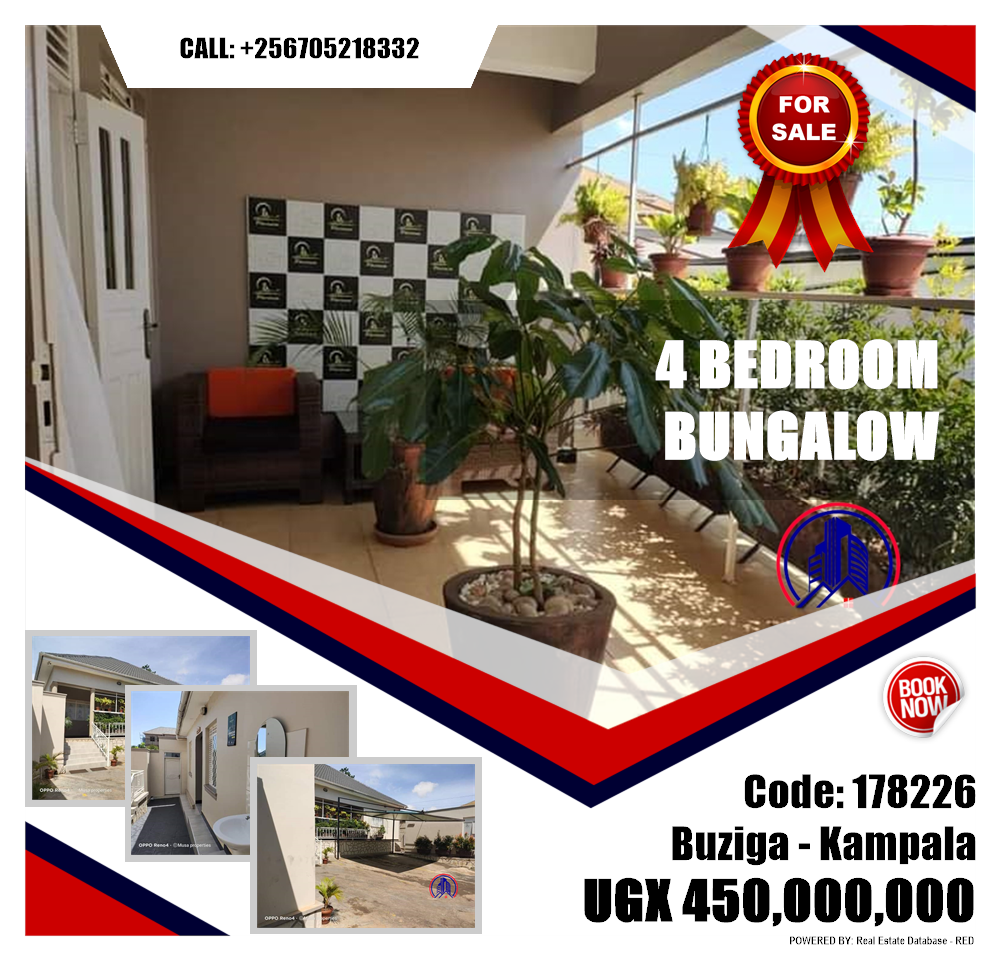 4 bedroom Bungalow  for sale in Buziga Kampala Uganda, code: 178226