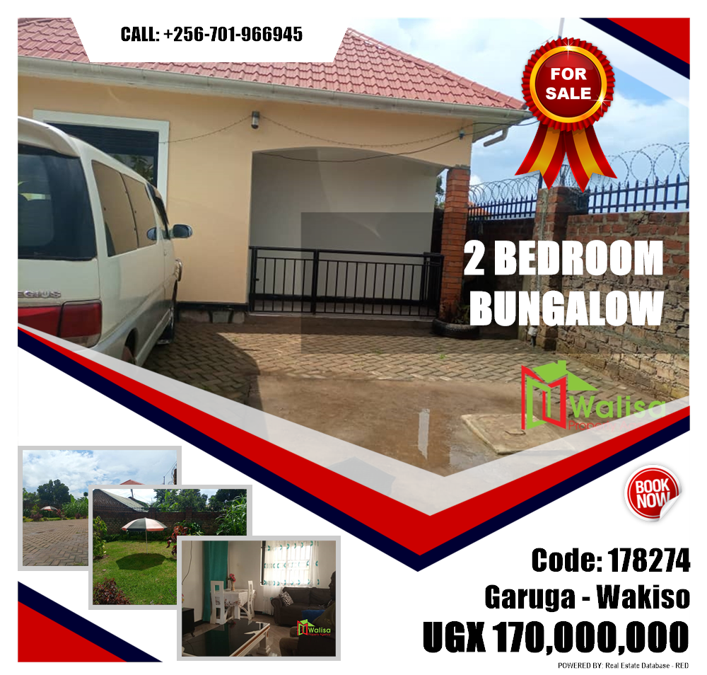2 bedroom Bungalow  for sale in Garuga Wakiso Uganda, code: 178274