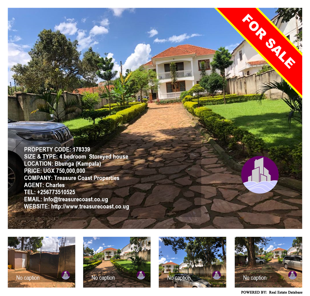4 bedroom Storeyed house  for sale in Bbunga Kampala Uganda, code: 178339