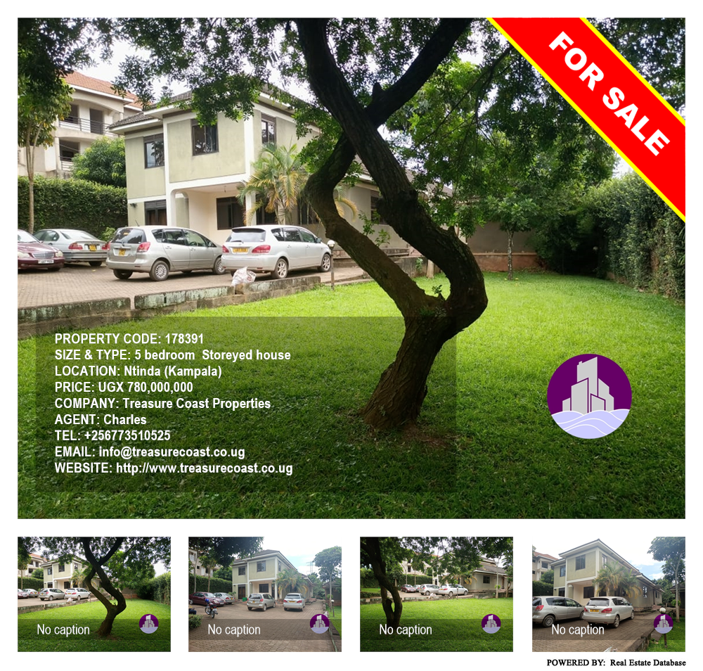 5 bedroom Storeyed house  for sale in Ntinda Kampala Uganda, code: 178391