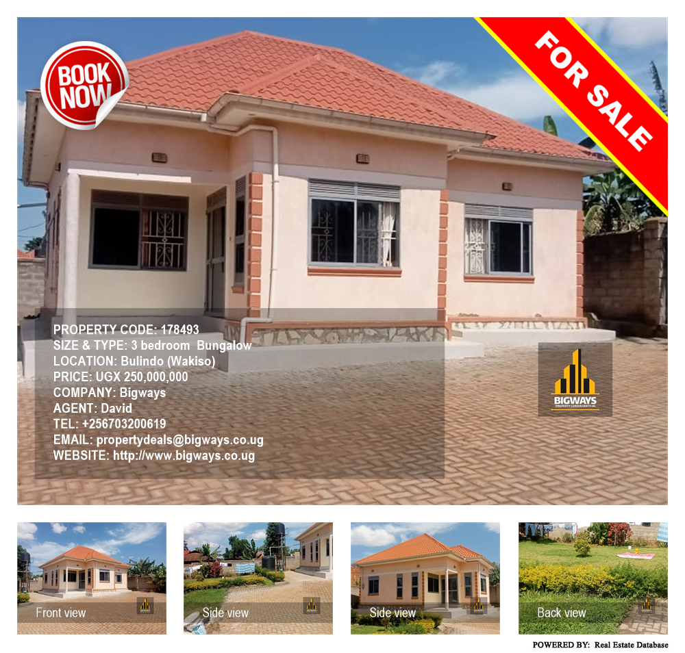 3 bedroom Bungalow  for sale in Bulindo Wakiso Uganda, code: 178493