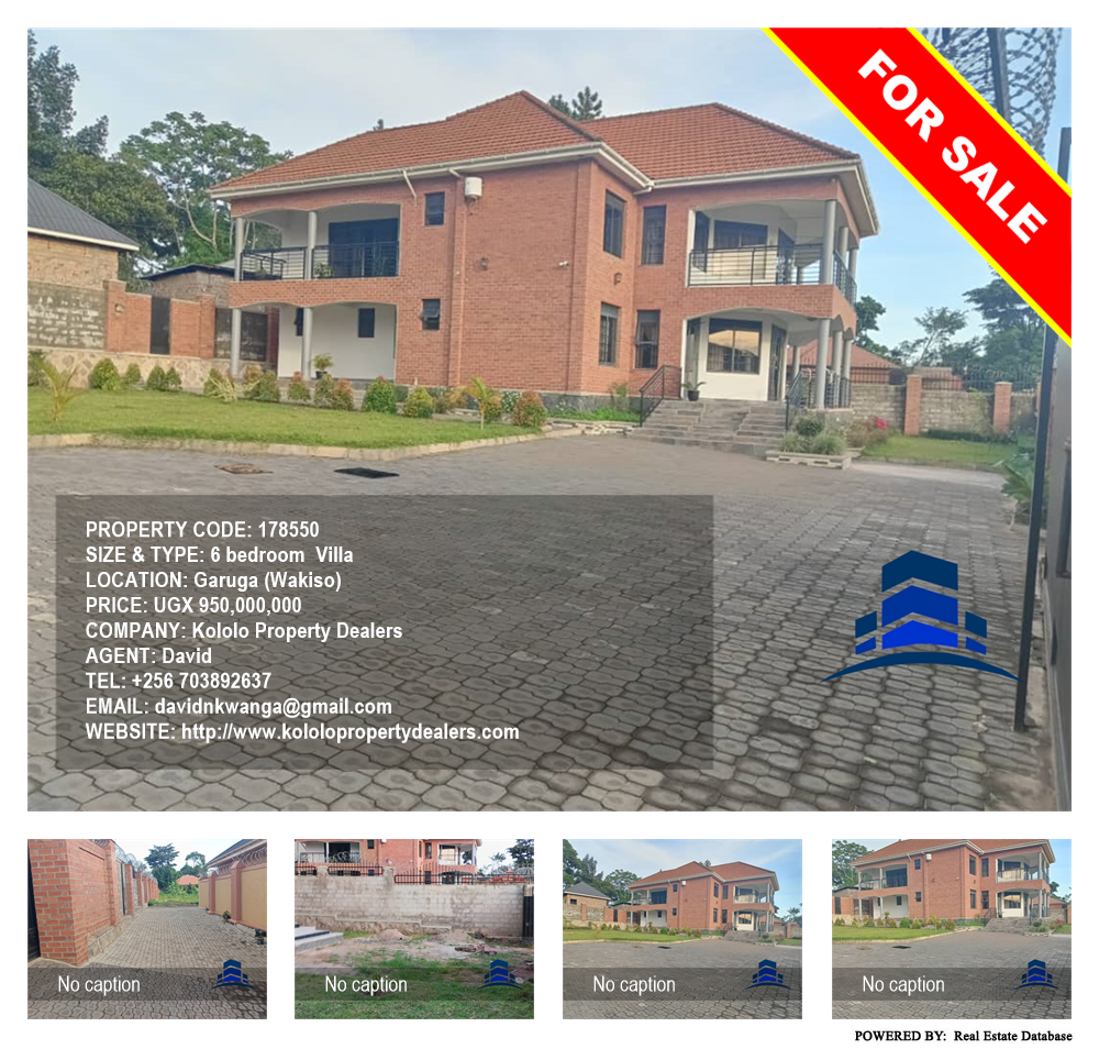 6 bedroom Villa  for sale in Garuga Wakiso Uganda, code: 178550