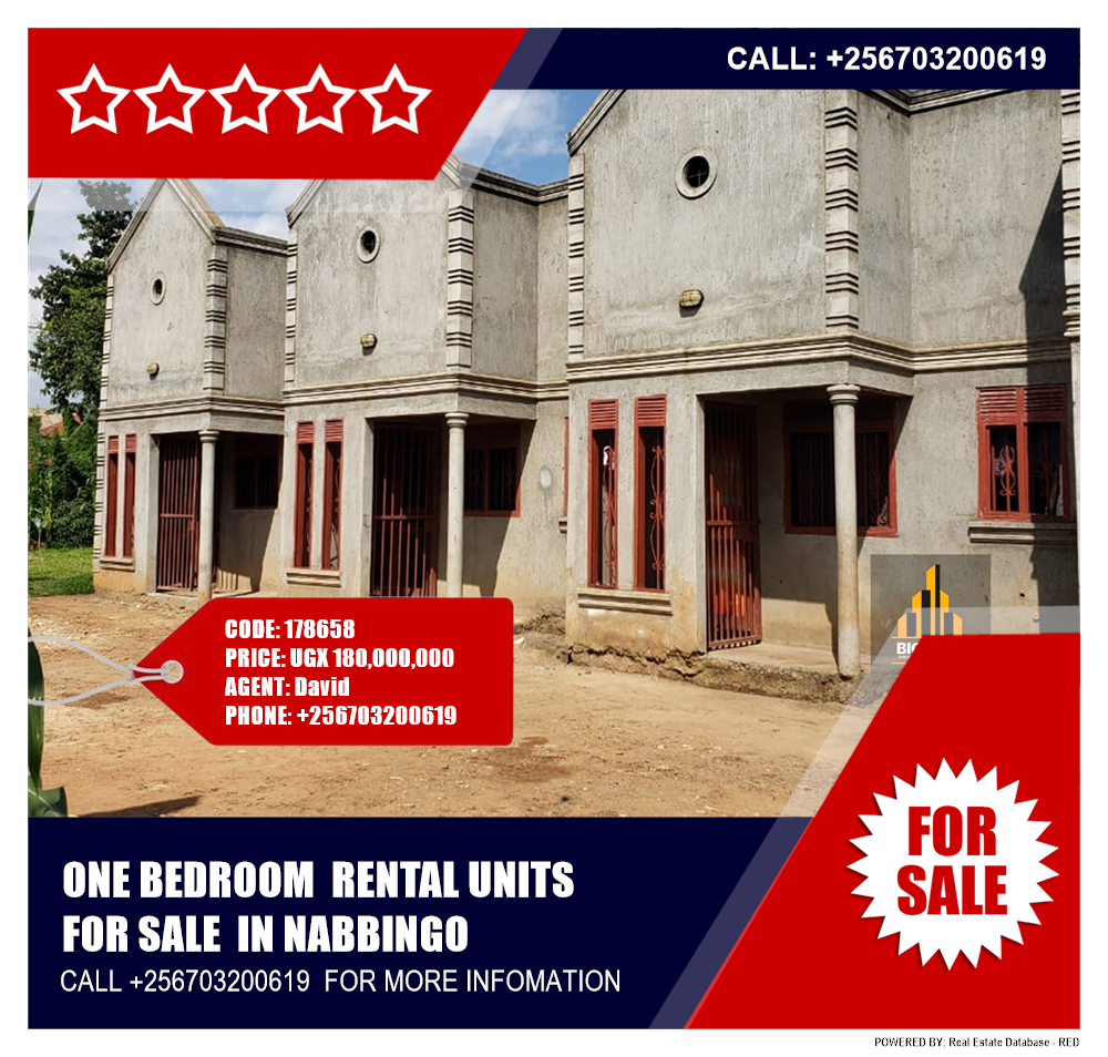 1 bedroom Rental units  for sale in Nabbingo Wakiso Uganda, code: 178658