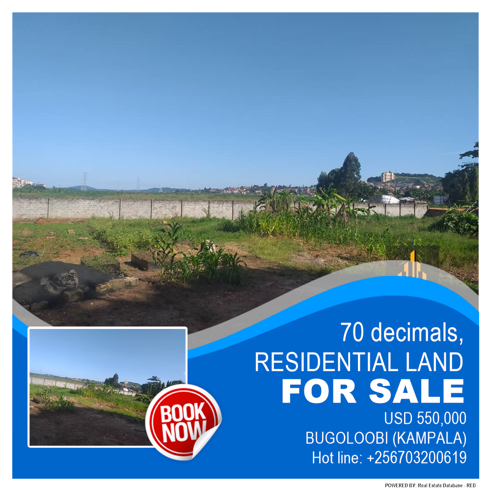 Residential Land  for sale in Bugoloobi Kampala Uganda, code: 178773