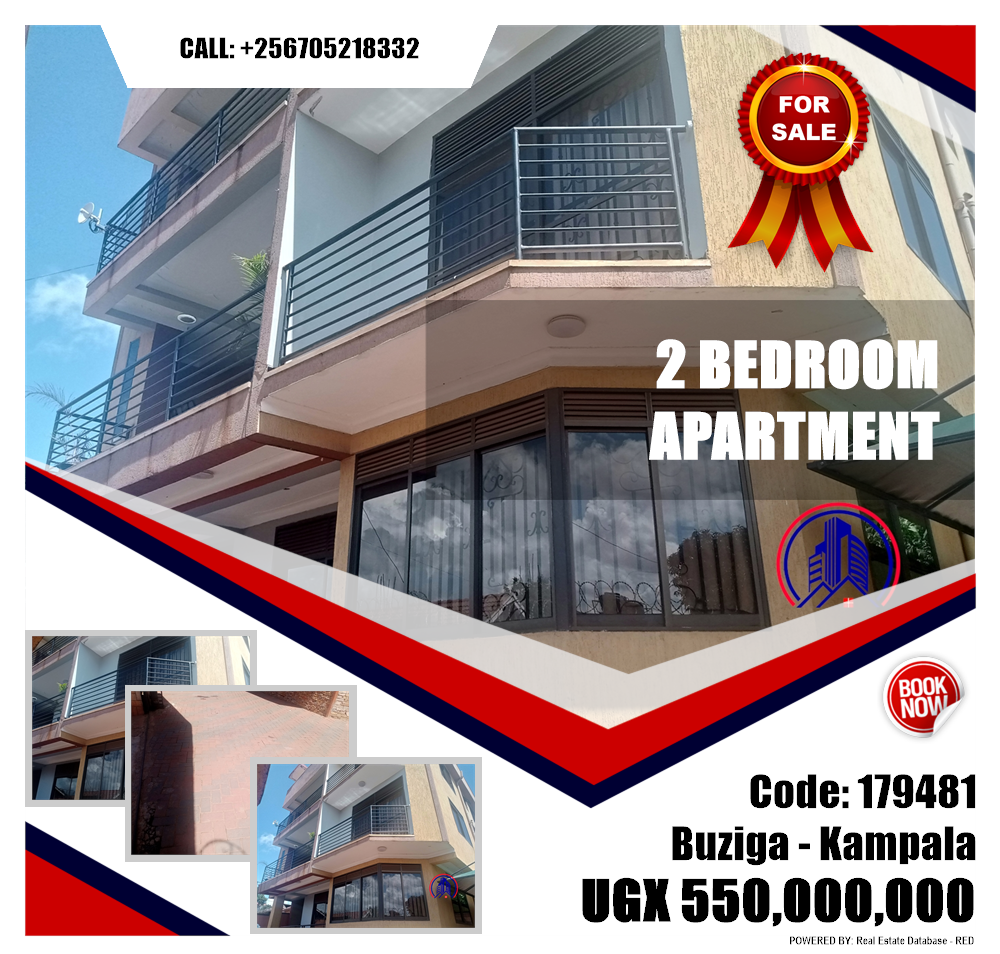 2 bedroom Apartment  for sale in Buziga Kampala Uganda, code: 179481