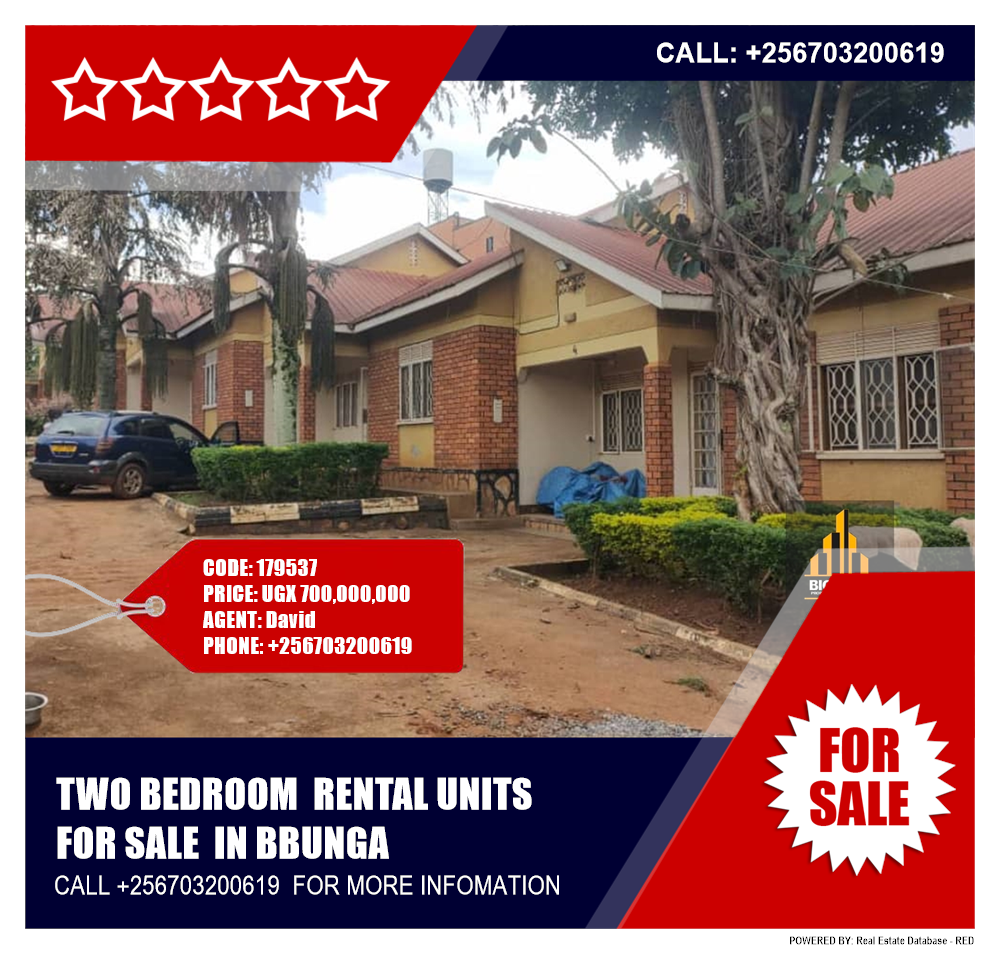 2 bedroom Rental units  for sale in Bbunga Kampala Uganda, code: 179537