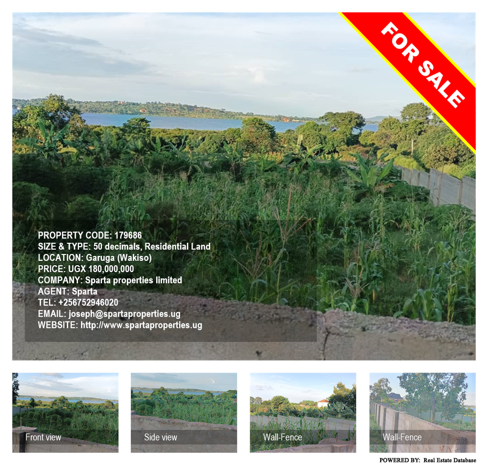 Residential Land  for sale in Garuga Wakiso Uganda, code: 179686
