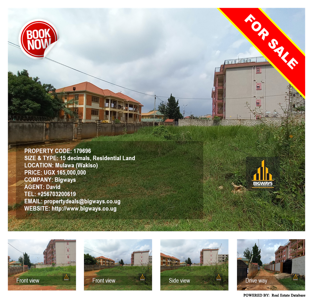 Residential Land  for sale in Mulawa Wakiso Uganda, code: 179696