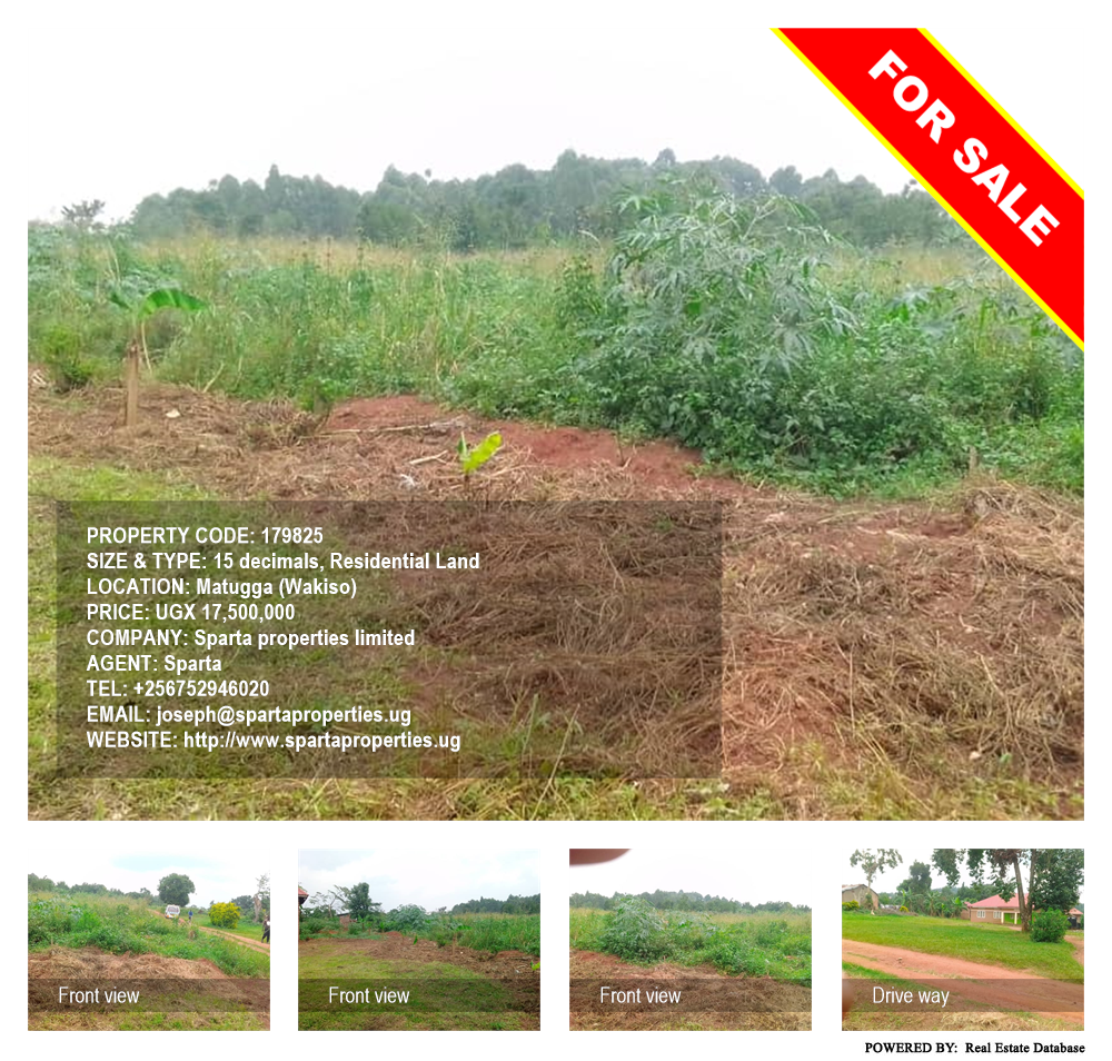 Residential Land  for sale in Matugga Wakiso Uganda, code: 179825