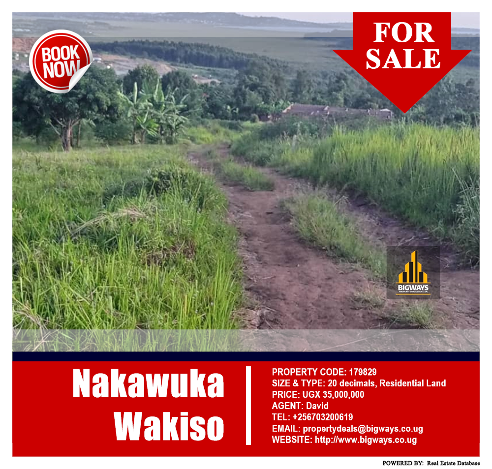 Residential Land  for sale in Nakawuka Wakiso Uganda, code: 179829
