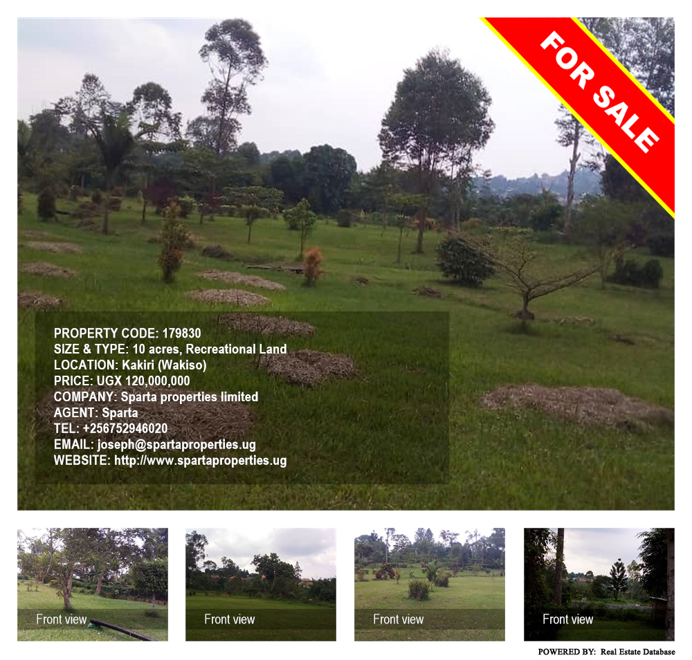 Recreational Land  for sale in Kakiri Wakiso Uganda, code: 179830