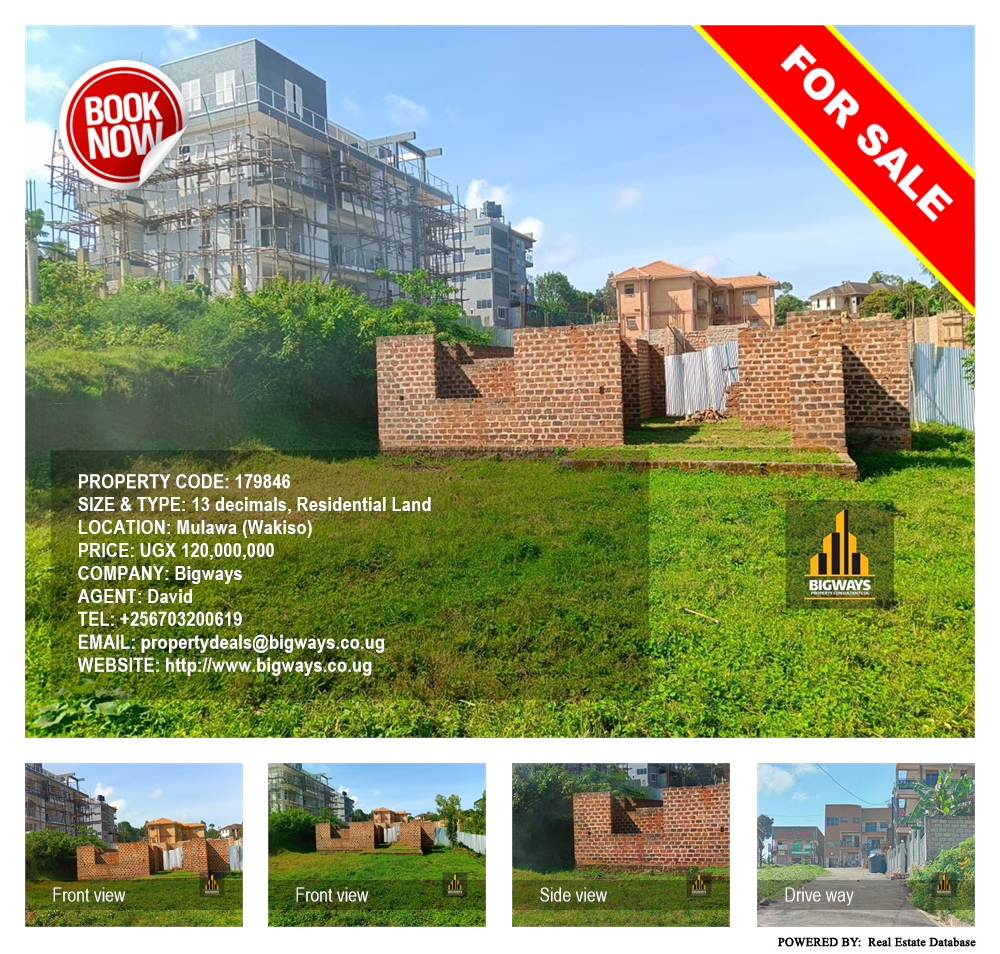 Residential Land  for sale in Mulawa Wakiso Uganda, code: 179846