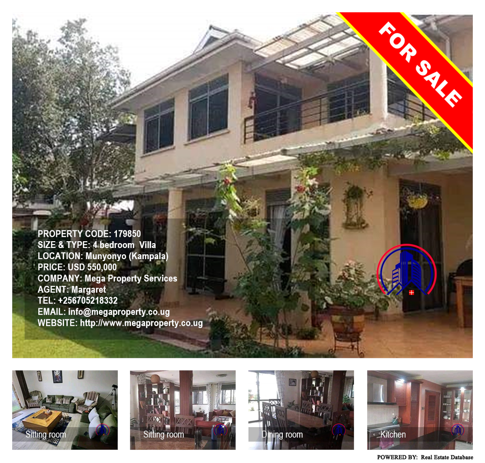 4 bedroom Villa  for sale in Munyonyo Kampala Uganda, code: 179850