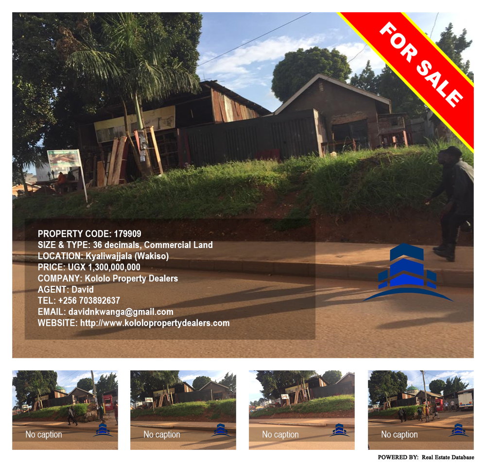 Commercial Land  for sale in Kyaliwajjala Wakiso Uganda, code: 179909