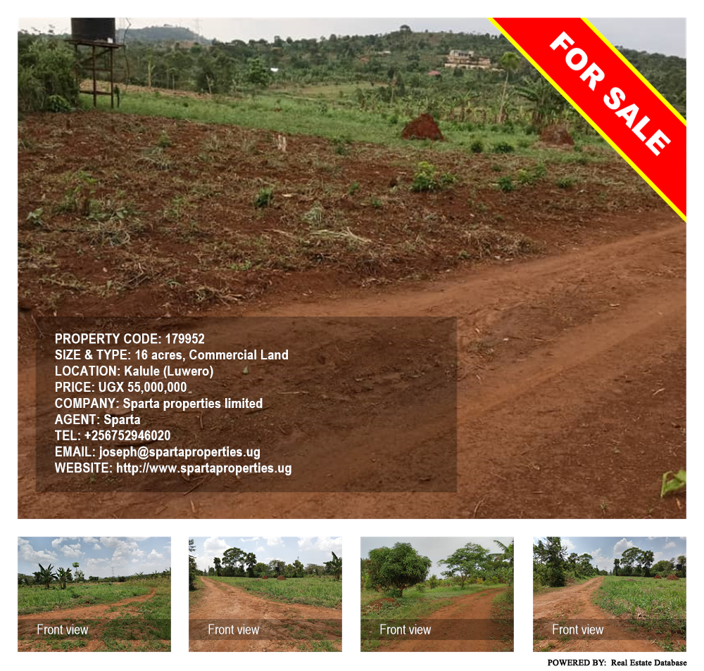 Commercial Land  for sale in Kalule Luweero Uganda, code: 179952