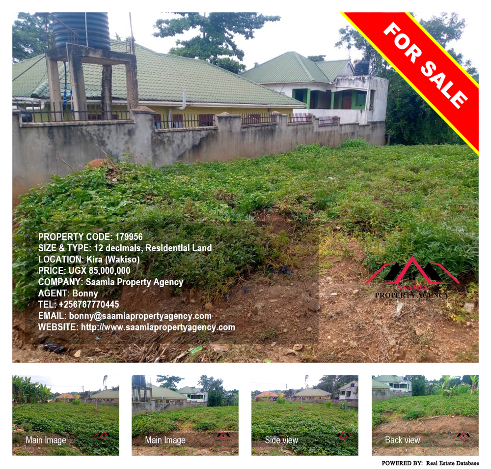 Residential Land  for sale in Kira Wakiso Uganda, code: 179956