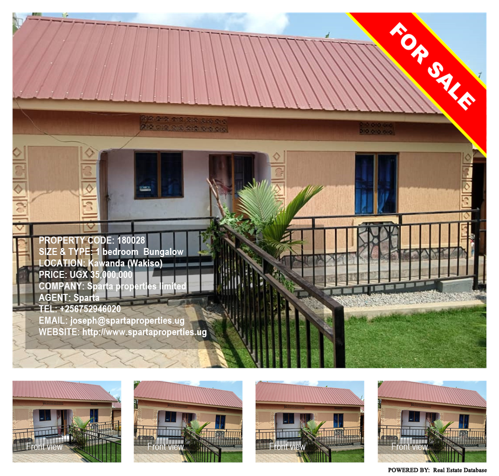 1 bedroom Bungalow  for sale in Kawanda Wakiso Uganda, code: 180028