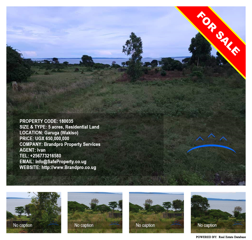 Residential Land  for sale in Garuga Wakiso Uganda, code: 180035