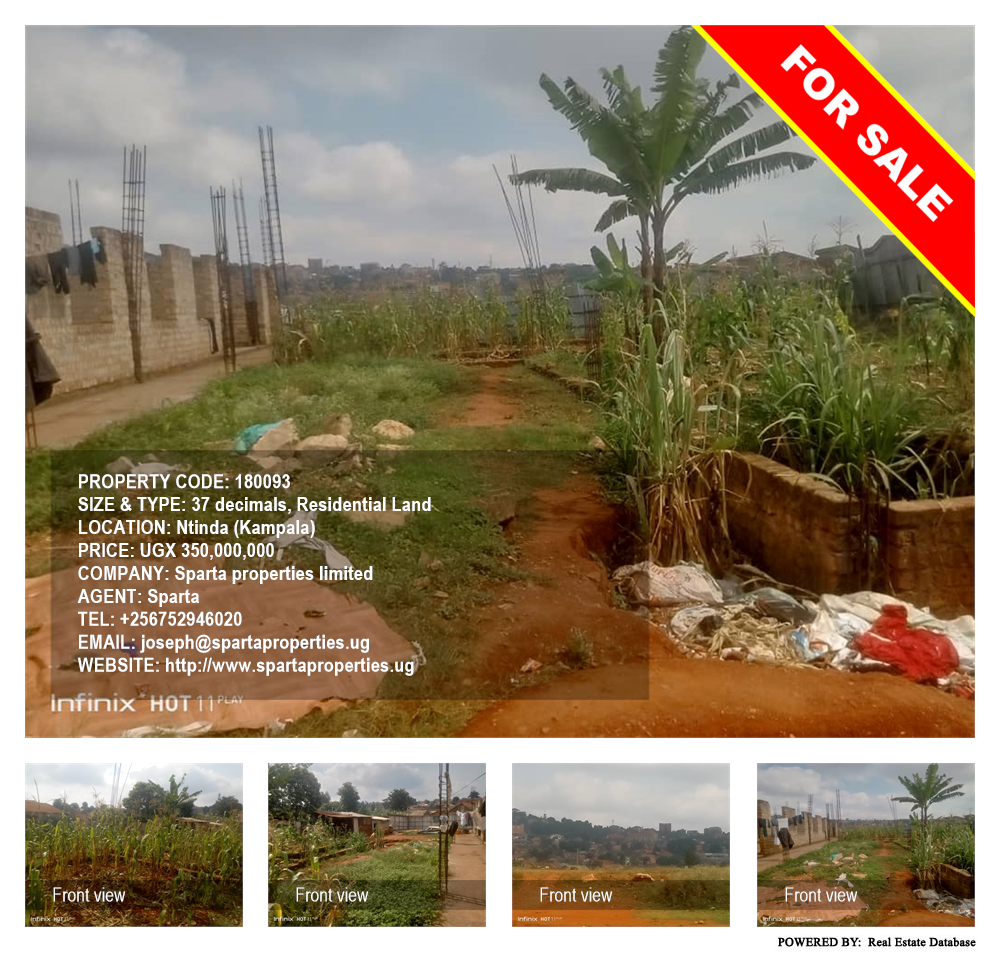 Residential Land  for sale in Ntinda Kampala Uganda, code: 180093