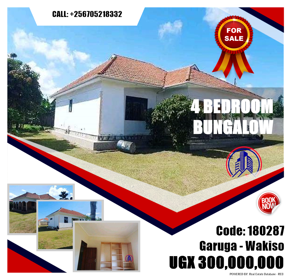 4 bedroom Bungalow  for sale in Garuga Wakiso Uganda, code: 180287