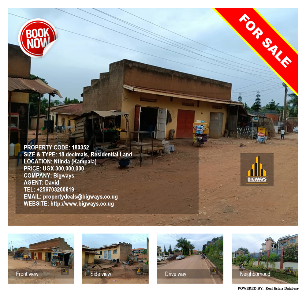 Residential Land  for sale in Ntinda Kampala Uganda, code: 180352