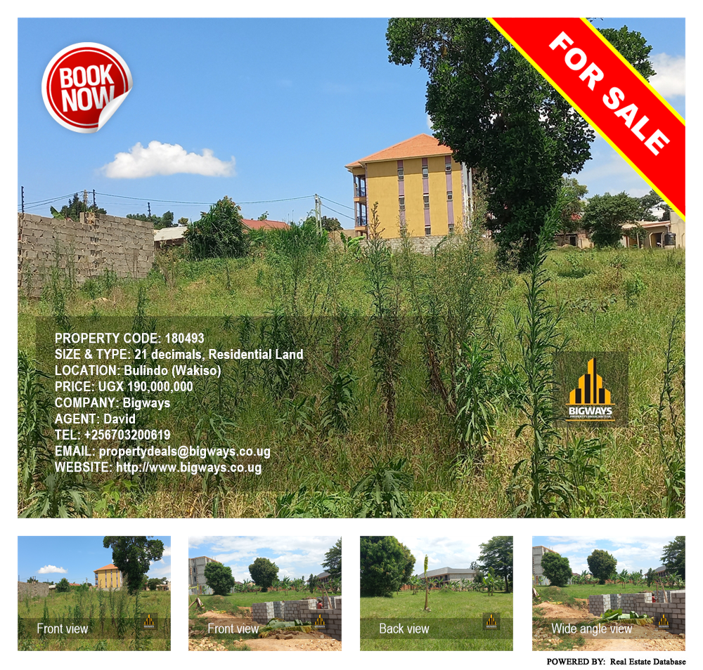 Residential Land  for sale in Bulindo Wakiso Uganda, code: 180493