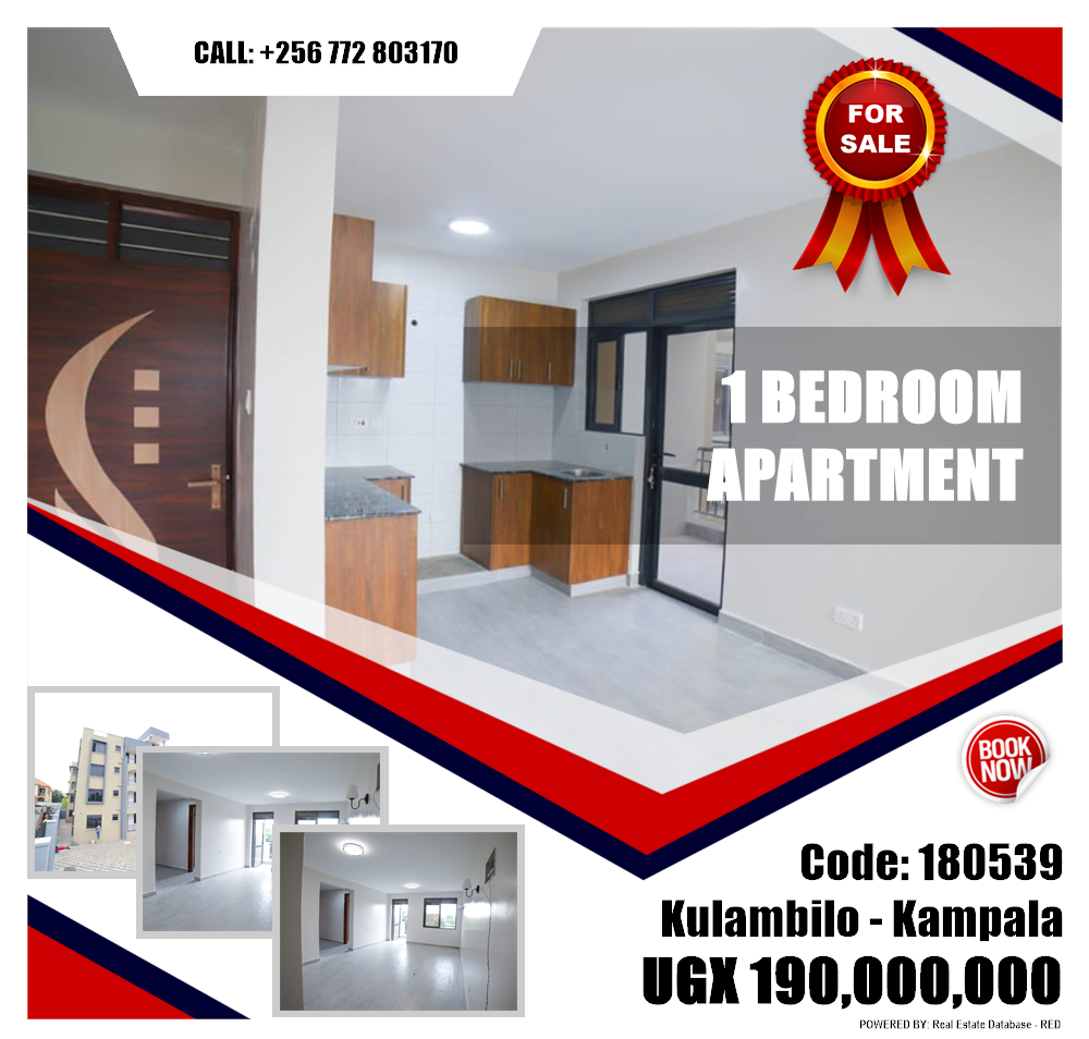 1 bedroom Apartment  for sale in Kulambilo Kampala Uganda, code: 180539