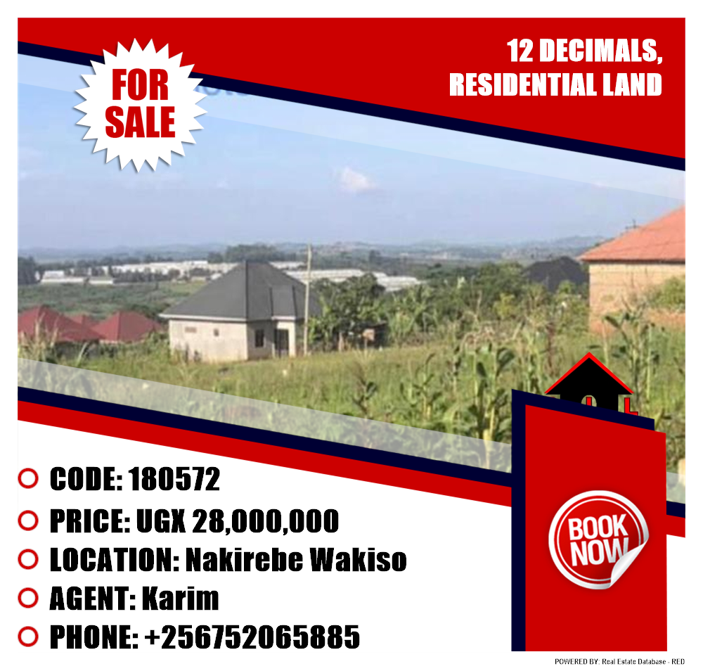 Residential Land  for sale in Nakirebe Mpigi Uganda, code: 180572