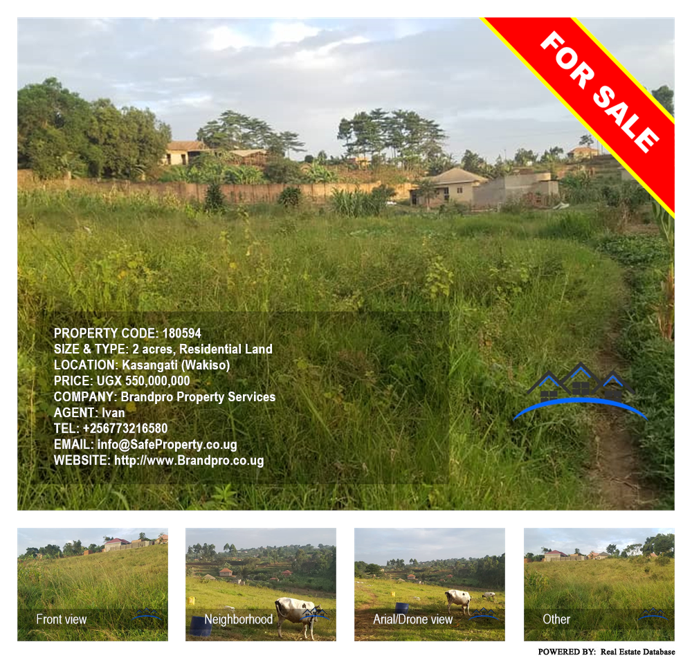 Residential Land  for sale in Kasangati Wakiso Uganda, code: 180594