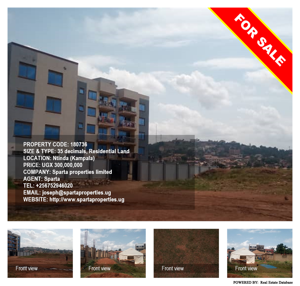 Residential Land  for sale in Ntinda Kampala Uganda, code: 180736