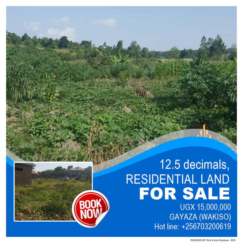 Residential Land  for sale in Gayaza Wakiso Uganda, code: 180882