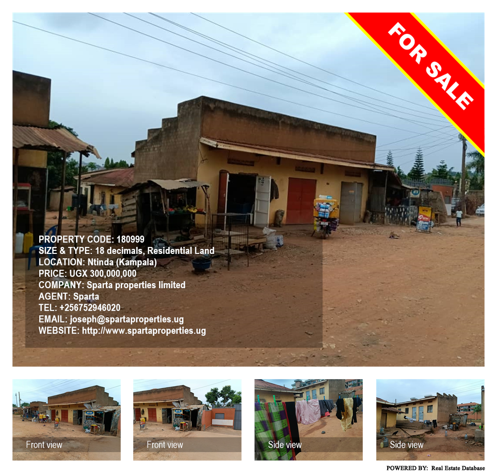Residential Land  for sale in Ntinda Kampala Uganda, code: 180999