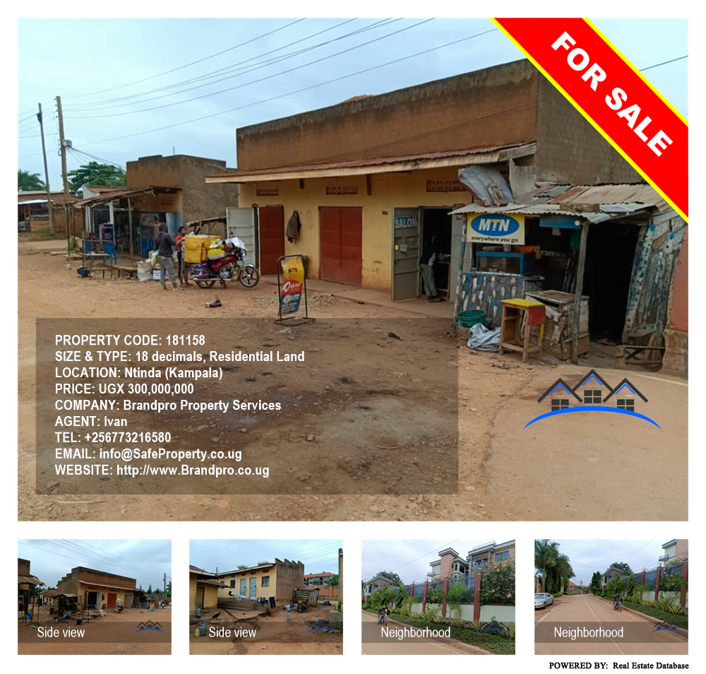 Residential Land  for sale in Ntinda Kampala Uganda, code: 181158