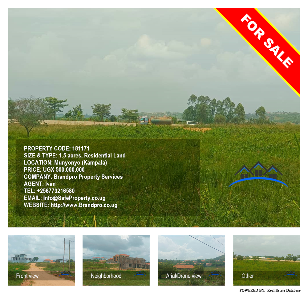 Residential Land  for sale in Munyonyo Kampala Uganda, code: 181171