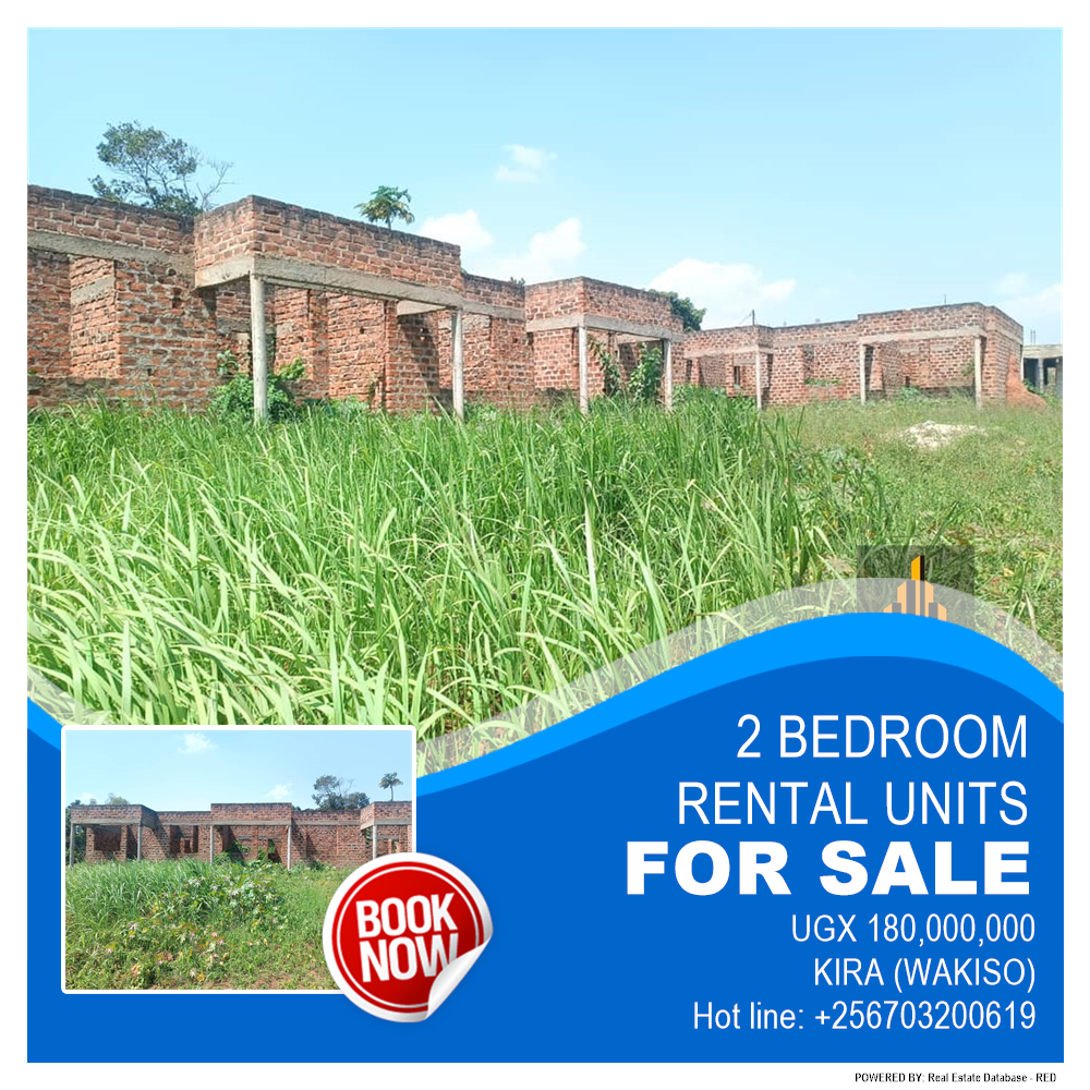 2 bedroom Rental units  for sale in Kira Wakiso Uganda, code: 181484