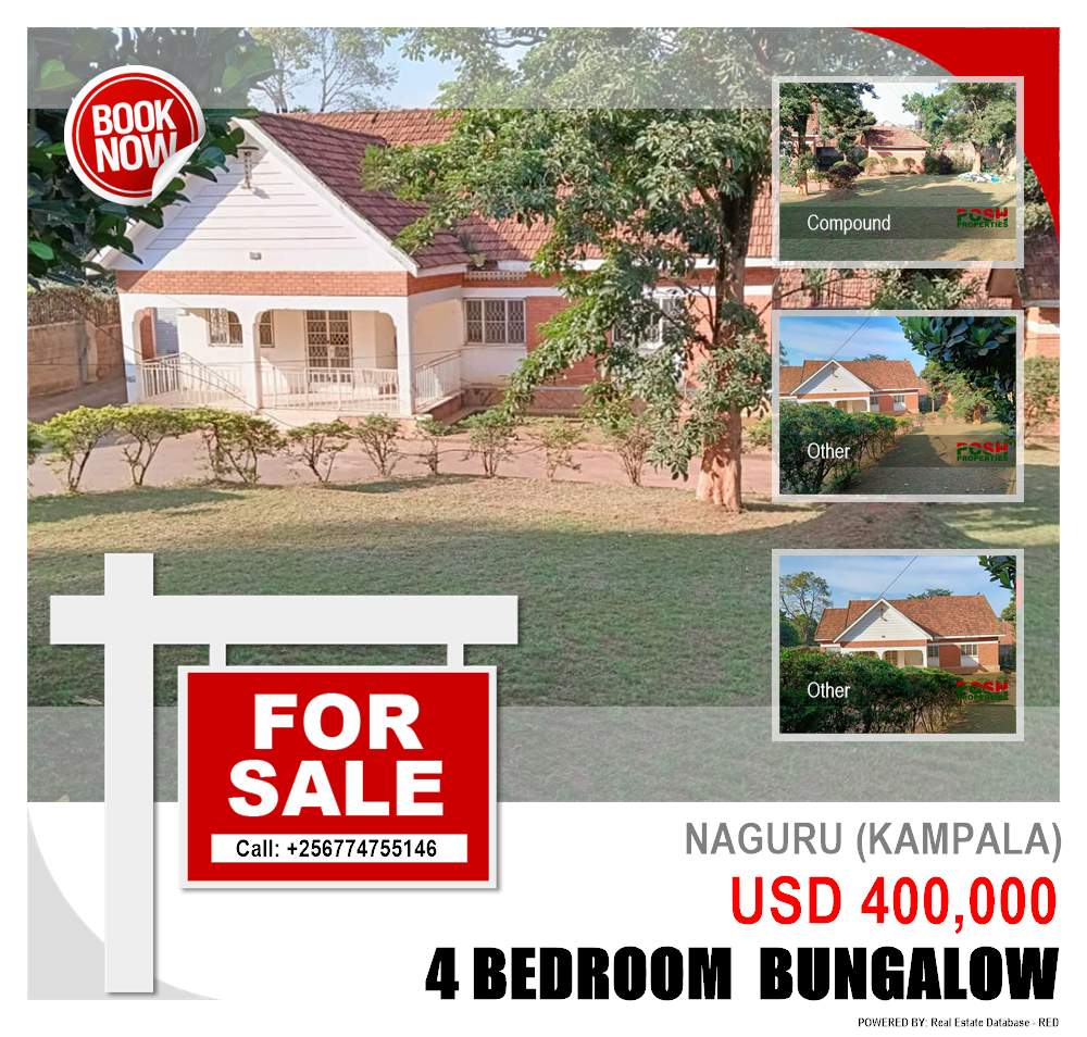 4 bedroom Bungalow  for sale in Naguru Kampala Uganda, code: 181533
