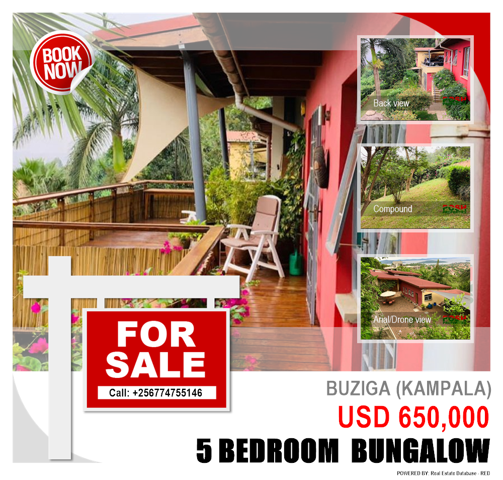 5 bedroom Bungalow  for sale in Buziga Kampala Uganda, code: 181557