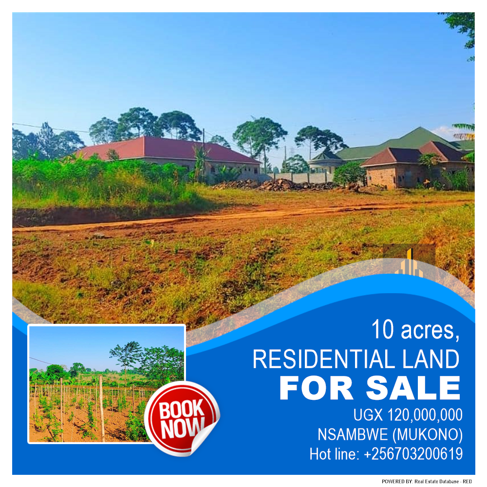 Residential Land  for sale in Nsambwe Mukono Uganda, code: 181708