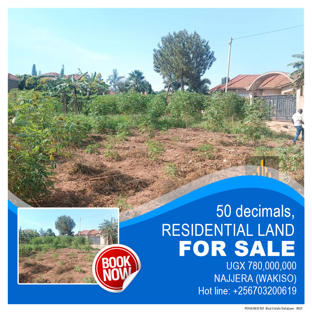 Residential Land  for sale in Najjera Wakiso Uganda, code: 181774