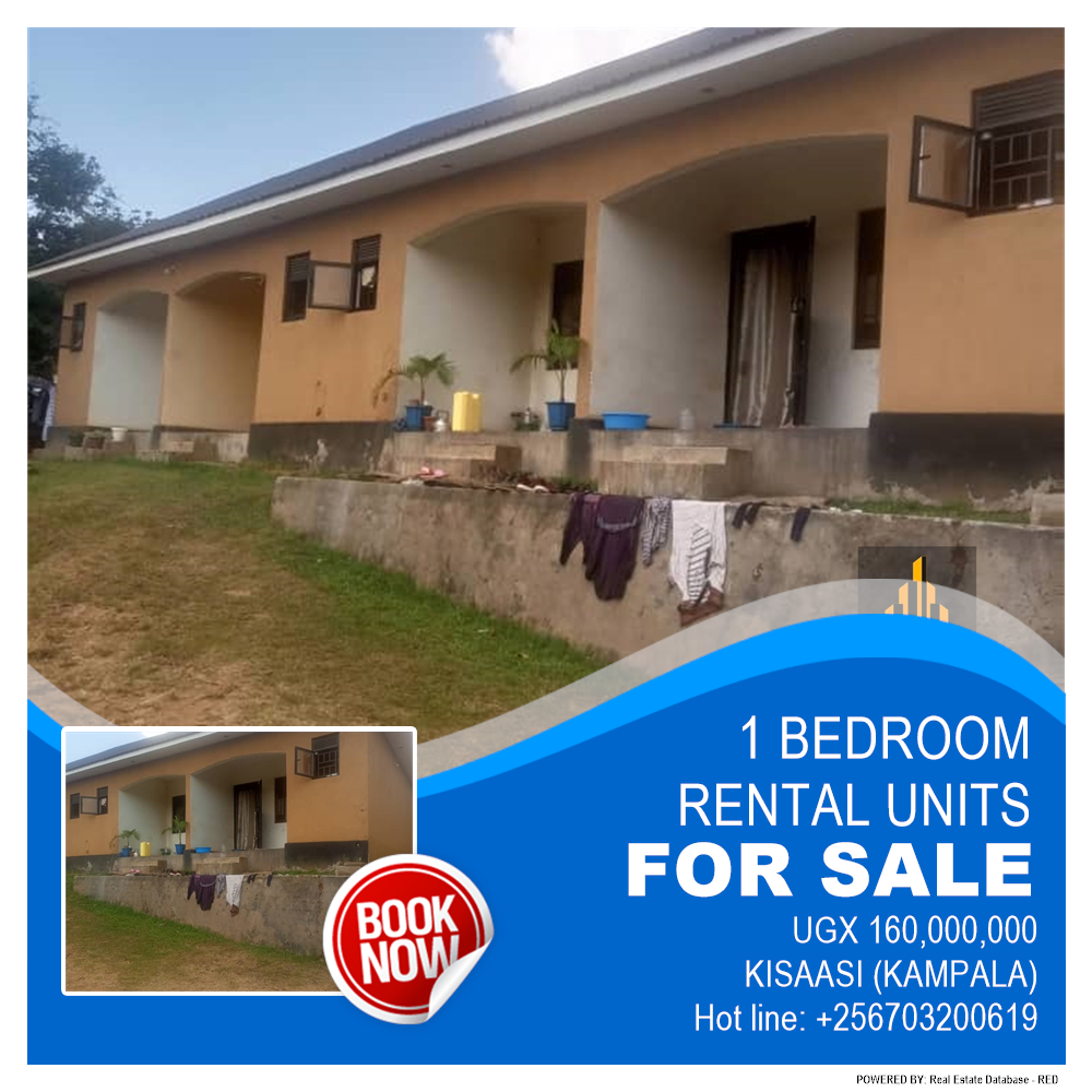 1 bedroom Rental units  for sale in Kisaasi Kampala Uganda, code: 181863
