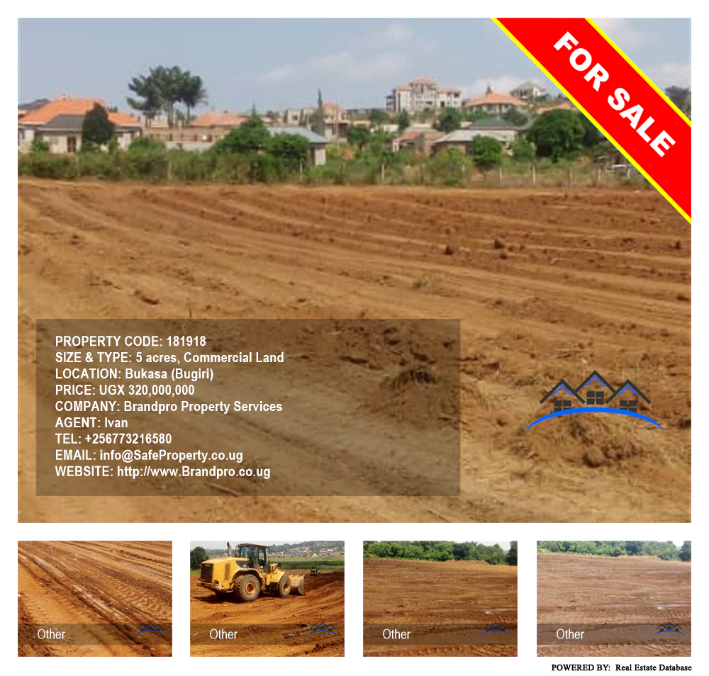 Commercial Land  for sale in Bukasa Bugiri Uganda, code: 181918