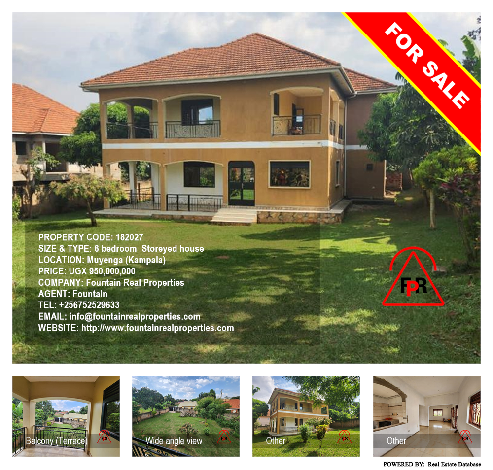 6 bedroom Storeyed house  for sale in Muyenga Kampala Uganda, code: 182027