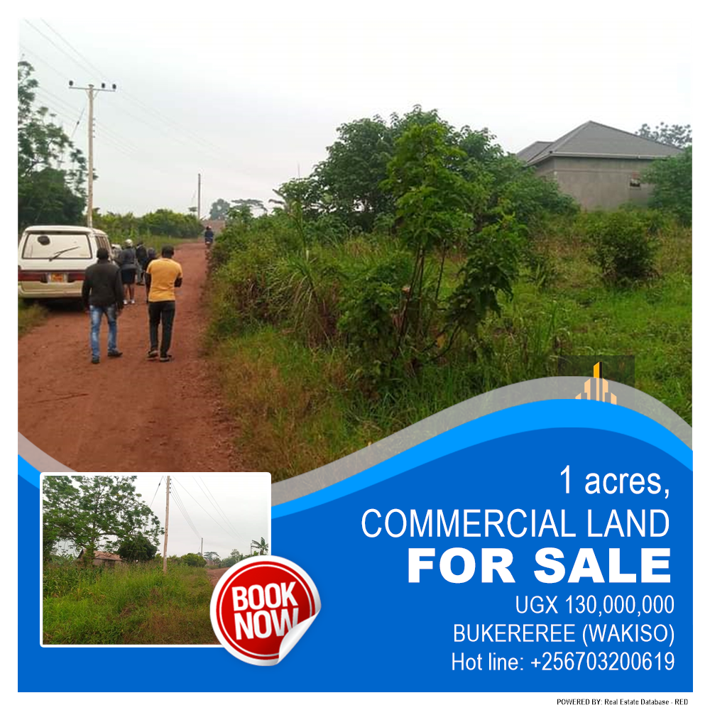 Commercial Land  for sale in Bukeelele Wakiso Uganda, code: 182058