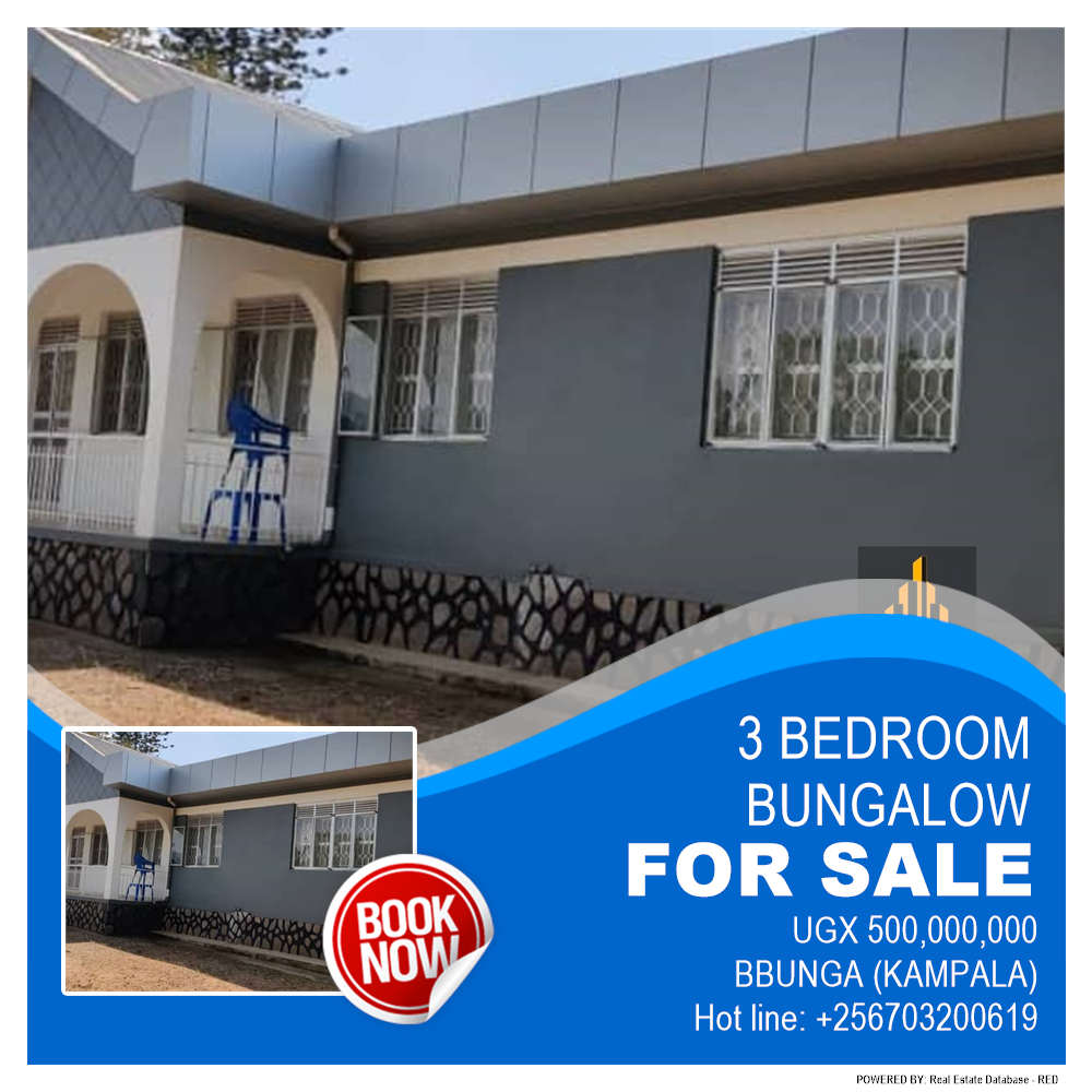 3 bedroom Bungalow  for sale in Bbunga Kampala Uganda, code: 182209