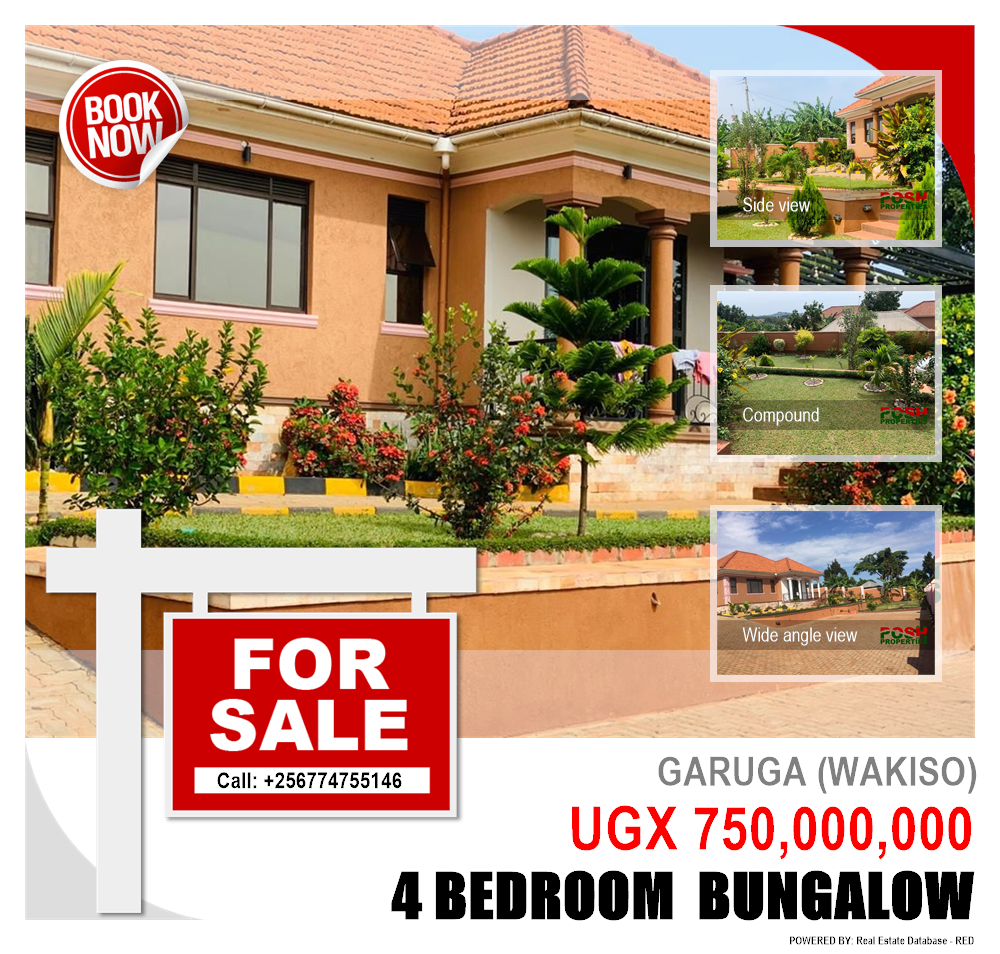 4 bedroom Bungalow  for sale in Garuga Wakiso Uganda, code: 182331