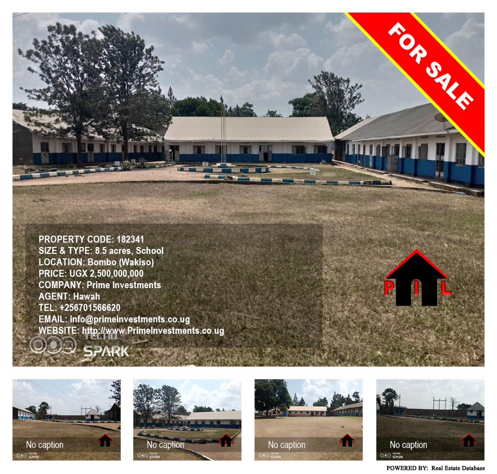 School  for sale in Bombo Wakiso Uganda, code: 182341