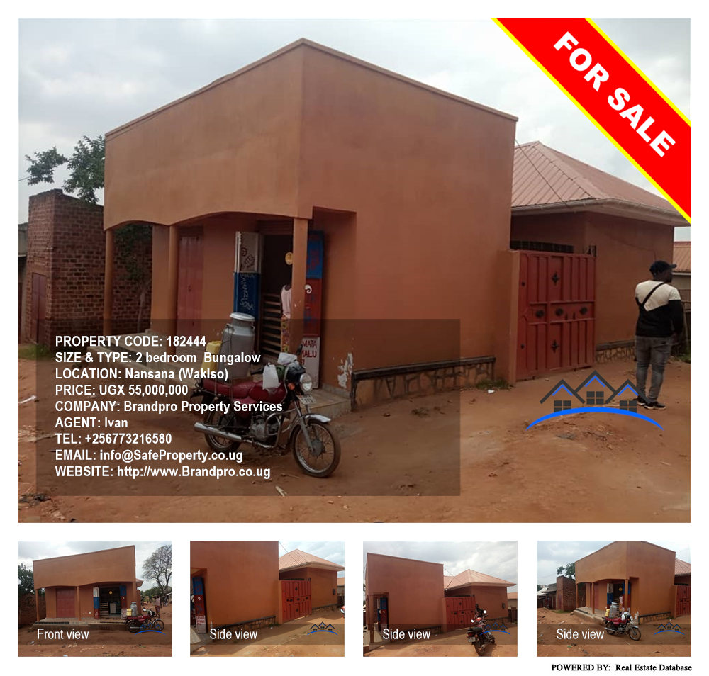 2 bedroom Bungalow  for sale in Nansana Wakiso Uganda, code: 182444