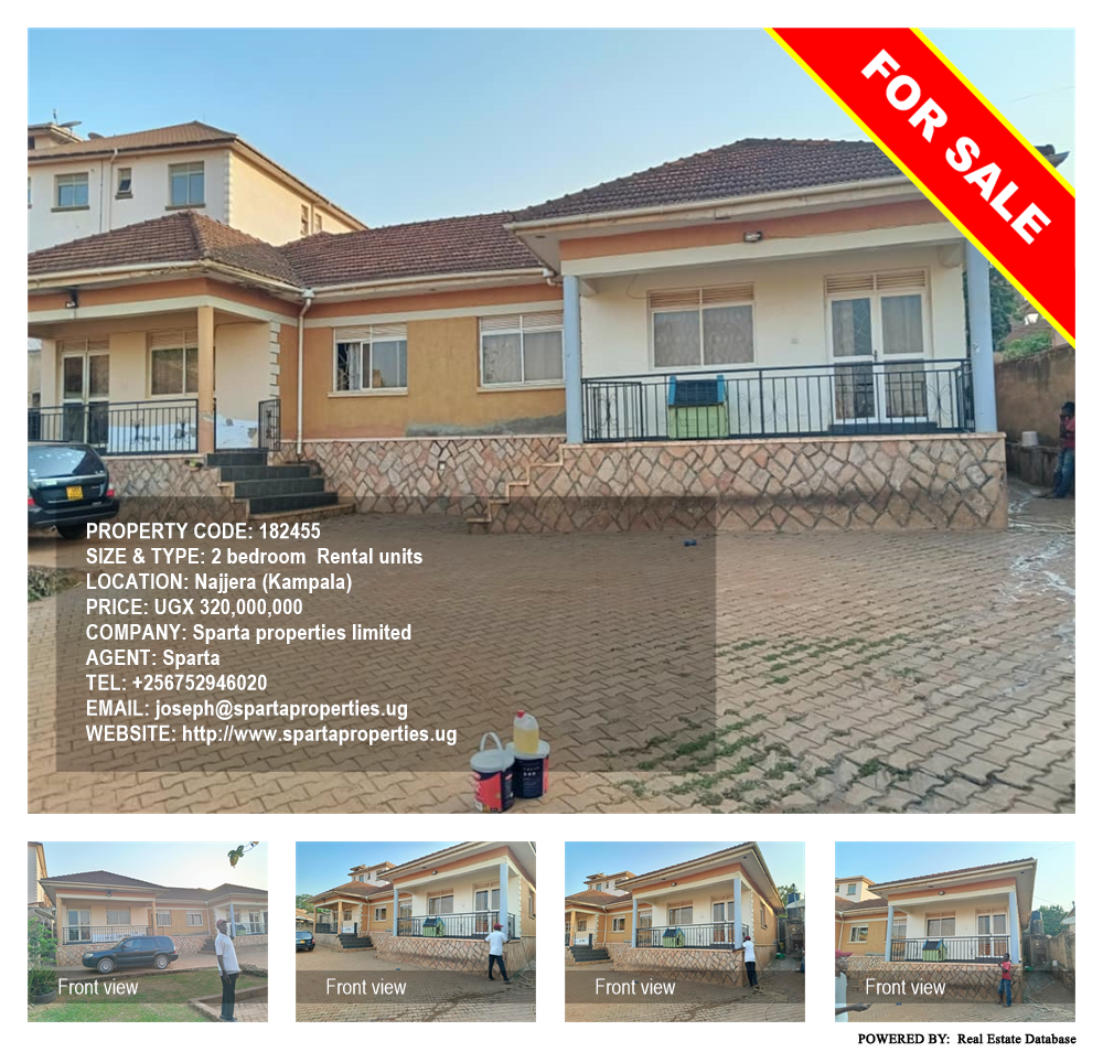 2 bedroom Rental units  for sale in Najjera Kampala Uganda, code: 182455