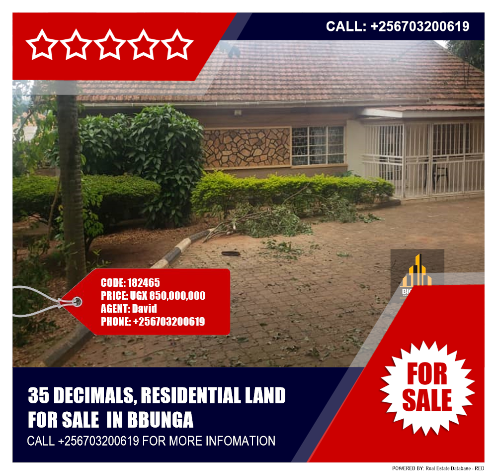 Residential Land  for sale in Bbunga Kampala Uganda, code: 182465