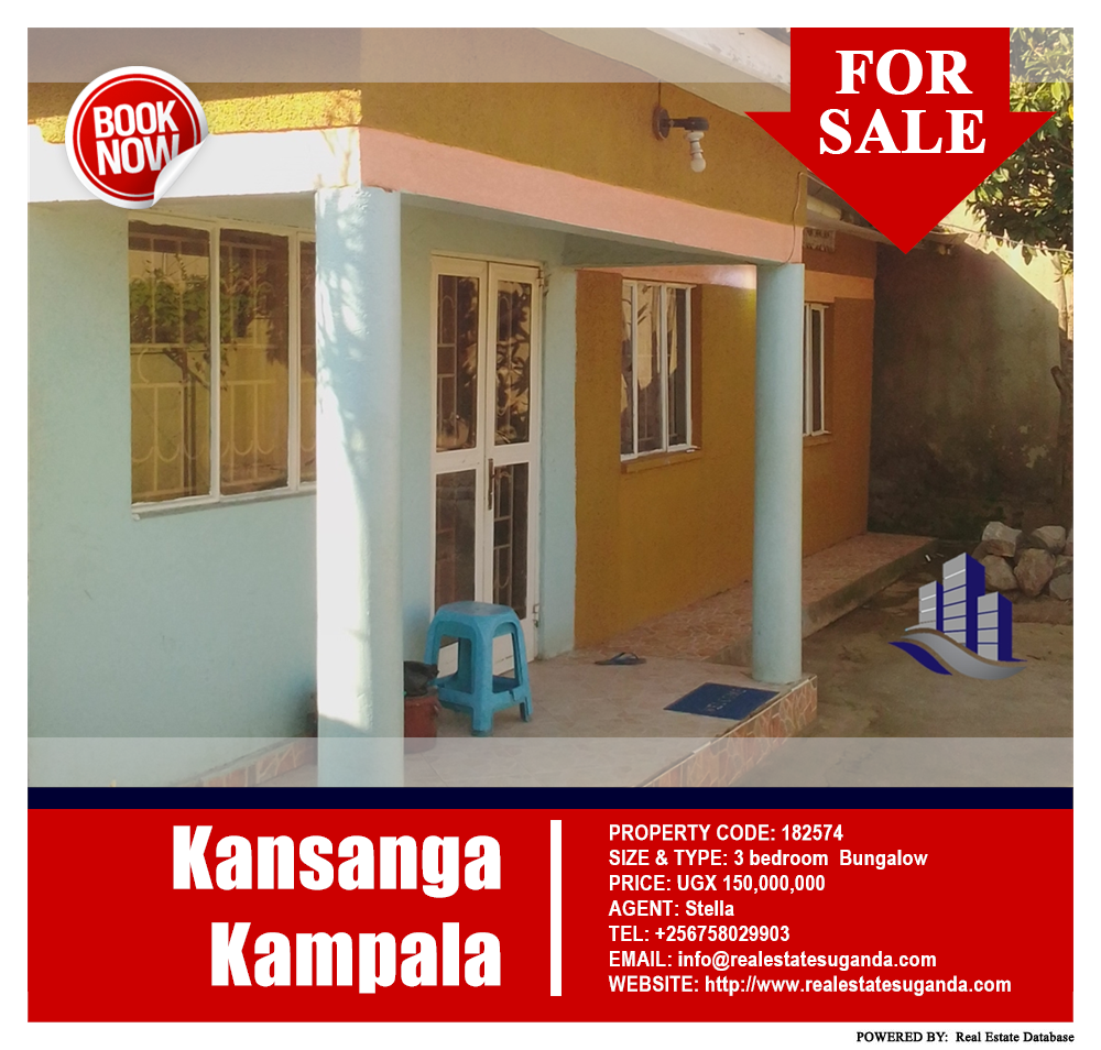 3 bedroom Bungalow  for sale in Kansanga Kampala Uganda, code: 182574